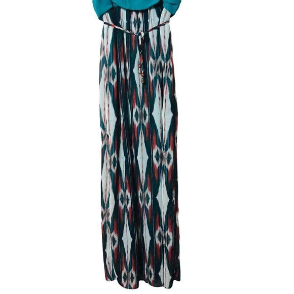 Jodi Kristopher Green Print Cutout Dress - Picture 4 of 8